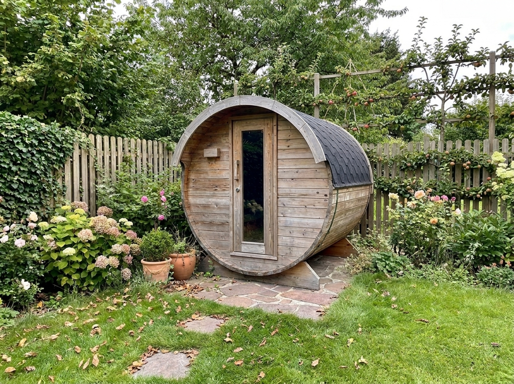Fasssauna Core — Deine Premium Gartensauna