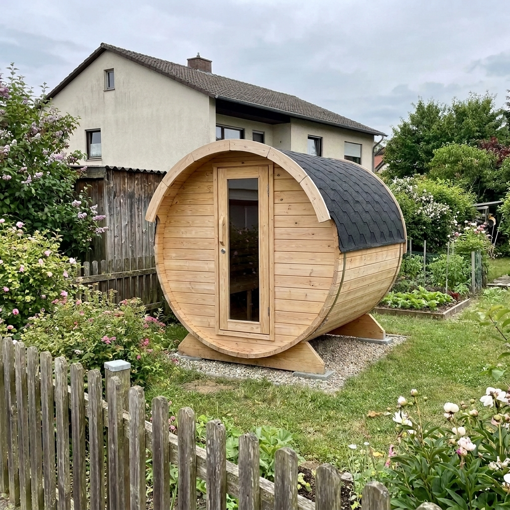 Fasssauna Core — Deine Premium Gartensauna